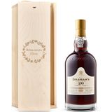 Port in gegraveerde kist - Graham's Tawny 20 Years