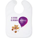 Doodles slabbetje - Wit