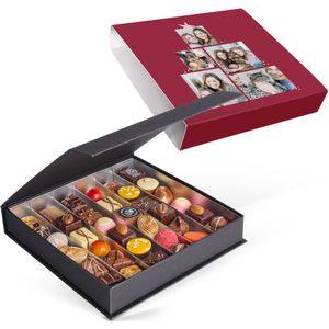 Luxe bonbon giftbox bedrukken - Kerst (36 stuks)