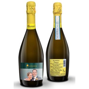 Wijn met bedrukt etiket - Riondo Prosecco Spumante