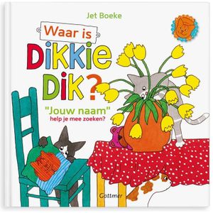 Boek met naam - Waar is Dikkie Dik? - Hardcover