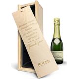 Champagne in gegraveerde kist - René Schloesser (375ml)