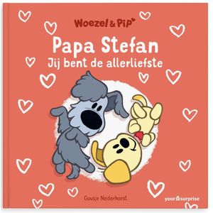 Boek met naam en foto - Woezel & Pip - Jij bent de allerliefste papa (Softcover)