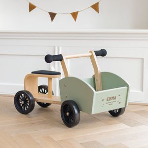 Houten Bakfiets - Trendy - Berkenmultiplex - Beukenhouten Details