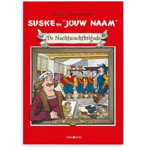 Persoonlijk stripboek - Suske en Wiske 'De Nachtwachtbrigade' (Hardcover)