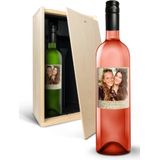 Wijnpakket met bedrukt etiket - Belvy - Wit en rosé