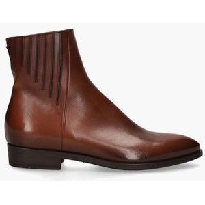 16621 Bruin/Cognac Dames Enkelboots