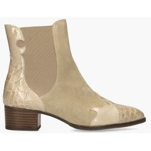 30961 Beige Dames Chelseaboots