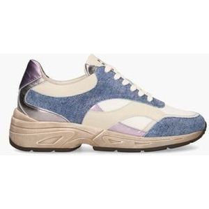 2838-02.12 Blauw/Multicolor Damessneakers