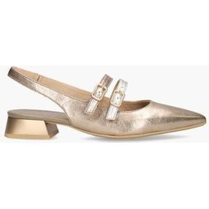 Dali Goud Dames Slingbackpumps