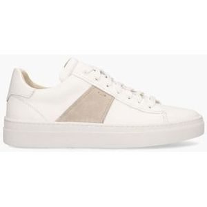 Teun Wit/Taupe Herensneakers