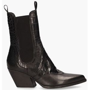 E2479 Zwart Dames Chelseaboots