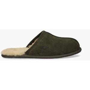 Scuff Slipper Donkergroen Herenpantoffels