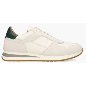 Winston Off-White/Groen Herensneakers