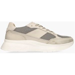 Jet Runner Mesh Beige Herensneakers