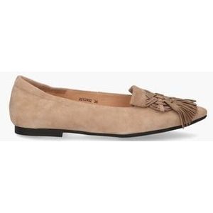 Omera Beige Damesloafers