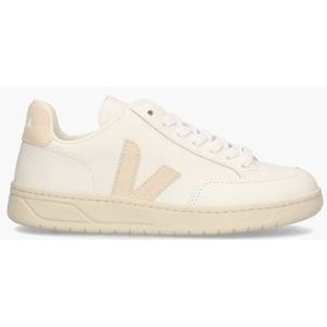 V-12 Leather Wit/Beige Damessneakers