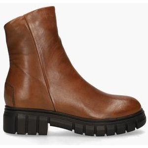 77645 Cognac Dames Enkelboots