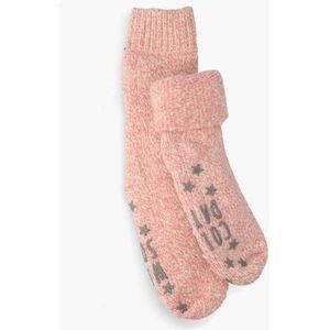 Cold Days - Warm Socks Roze Damessokken