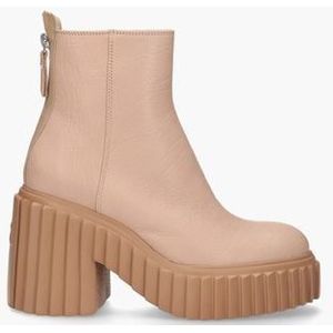 Tiggy Beige Dames Enkelboots