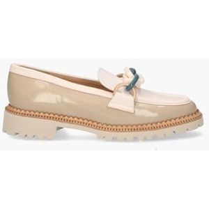 11731 Beige/Wit Damesloafers