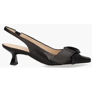 2222 Zwart Dames Slingbackpumps