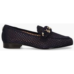 22E018 Donkerblauw Damesloafers