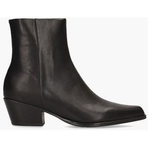 Vieve Zwart Dames Enkelboots