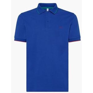 Polo Small Stripe Kobaltblauw Heren Poloshirt