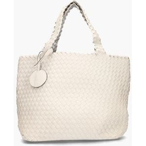 BAG08-M-104710 Off-White/Zilver Tas