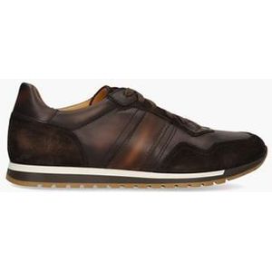 26099 Donkerbruin/Cognac Herensneakers