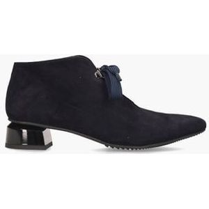 38312 Donkerblauw Dames Veterboots