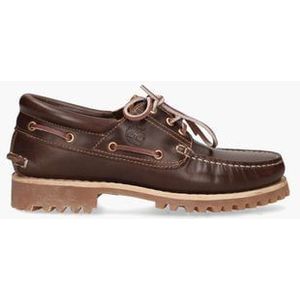 Authentics 3-Eye Lug Donkerbruin Heren Veterschoenen