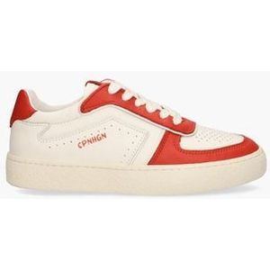 CPH264 Wit/Rood Damessneakers