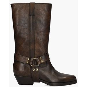 A7165 Zwart/Bruin Damesboots