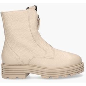 6103-02 Roomwit Dames Enkelboots