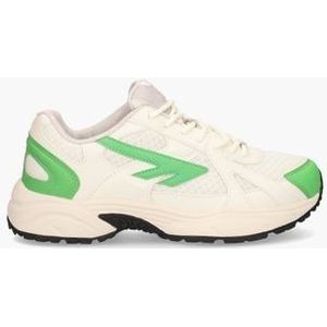 HTS Magnum Off-White/Groen Damessneakers