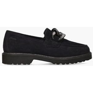 69532 Donkerblauw Damesloafers