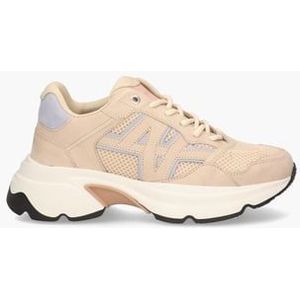 Ross Trek Edge Beige Damessneakers