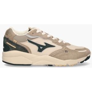 Sky Medal B Beige/Groen Herensneakers