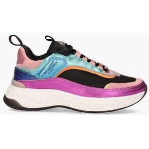 Kensington Sneaker Zwart/Multicolor Damessneakers