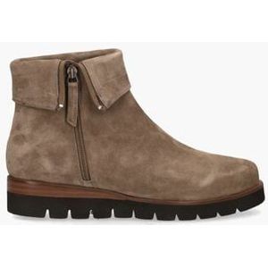 Nanet Taupe Dames Enkelboots