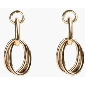 Evi Chain Earrings Goud Oorbellen