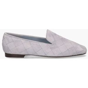 Brita Lichtblauw Damesloafers