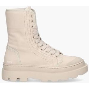 Monro Miley Lichtbeige Dames Veterboots