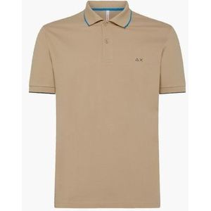 Polo Small Stripe Bruin Heren Poloshirt