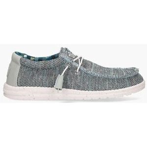 Wally Sox Blauw/Grijs Heren Veterschoenen