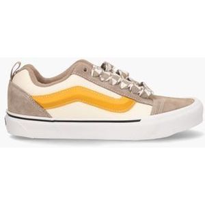 Knu Skool Off-White/Beige Herensneakers