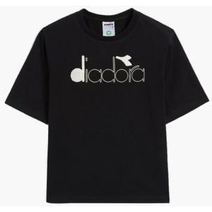 L. T-Shirt SS Urbanity Zwart Dames T-Shirt