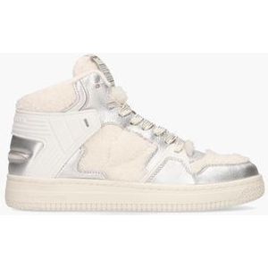 La Grande Off-White/Zilver Damessneakers